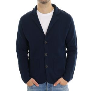 GIACCA IN MAGLIA BLU
